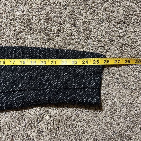 LOFT Tweed Biker Jacket Sz XL Gray Cotton Blend Lightweight Collared Pockets EUC - Picture 10 of 11